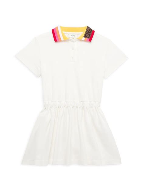 fendi little girl dress|Shop Fendi Little Girl's & Girl's Polo Dress .